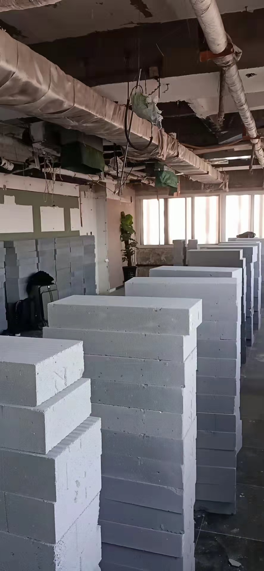 轻质砖隔墙墙体细节参考图